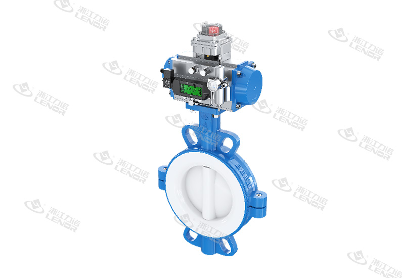 PTFE Lining Butterfly Valve
